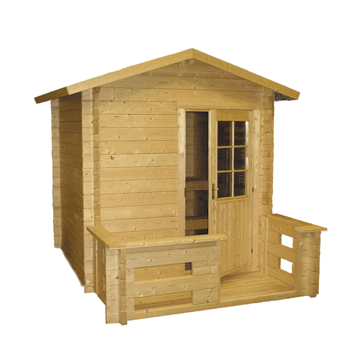 Allegheny 6 Person Cabin Sauna - Outdoor Saunas