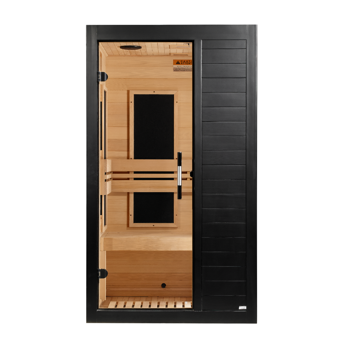 Veneto Elite 1-2 Person Infrared Sauna - Black