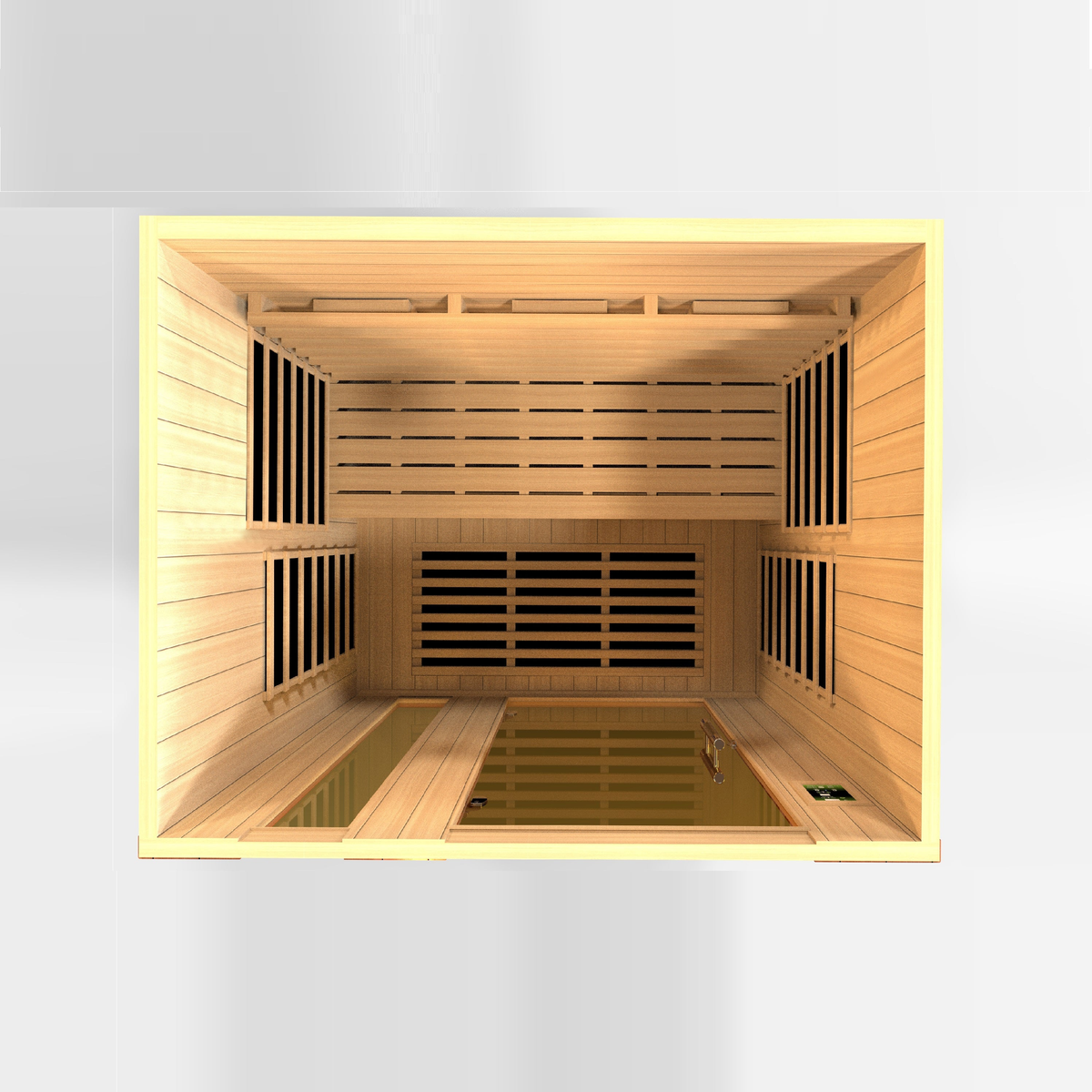 Lugano 3 Person Full Spectrum Infrared Sauna
