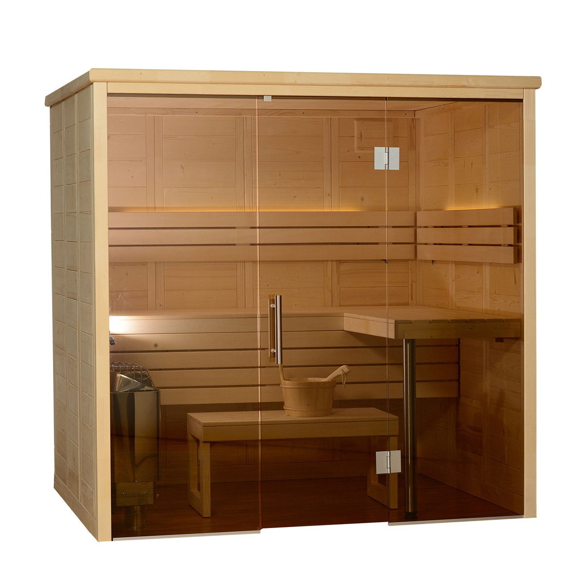 Worthington 4-6 Person Indoor Sauna - Indoor Saunas