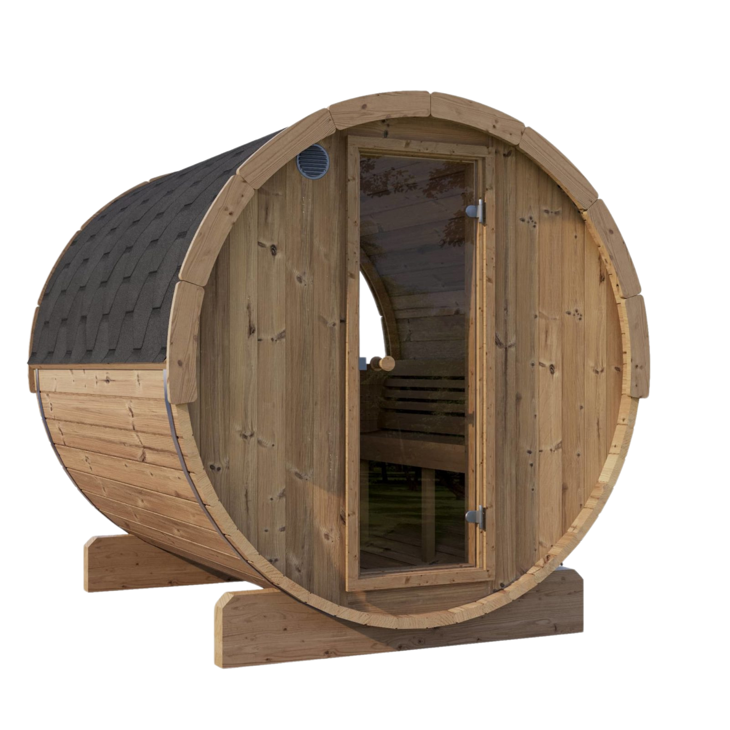 Thermo-Spruce Barrel Sauna 4-Person