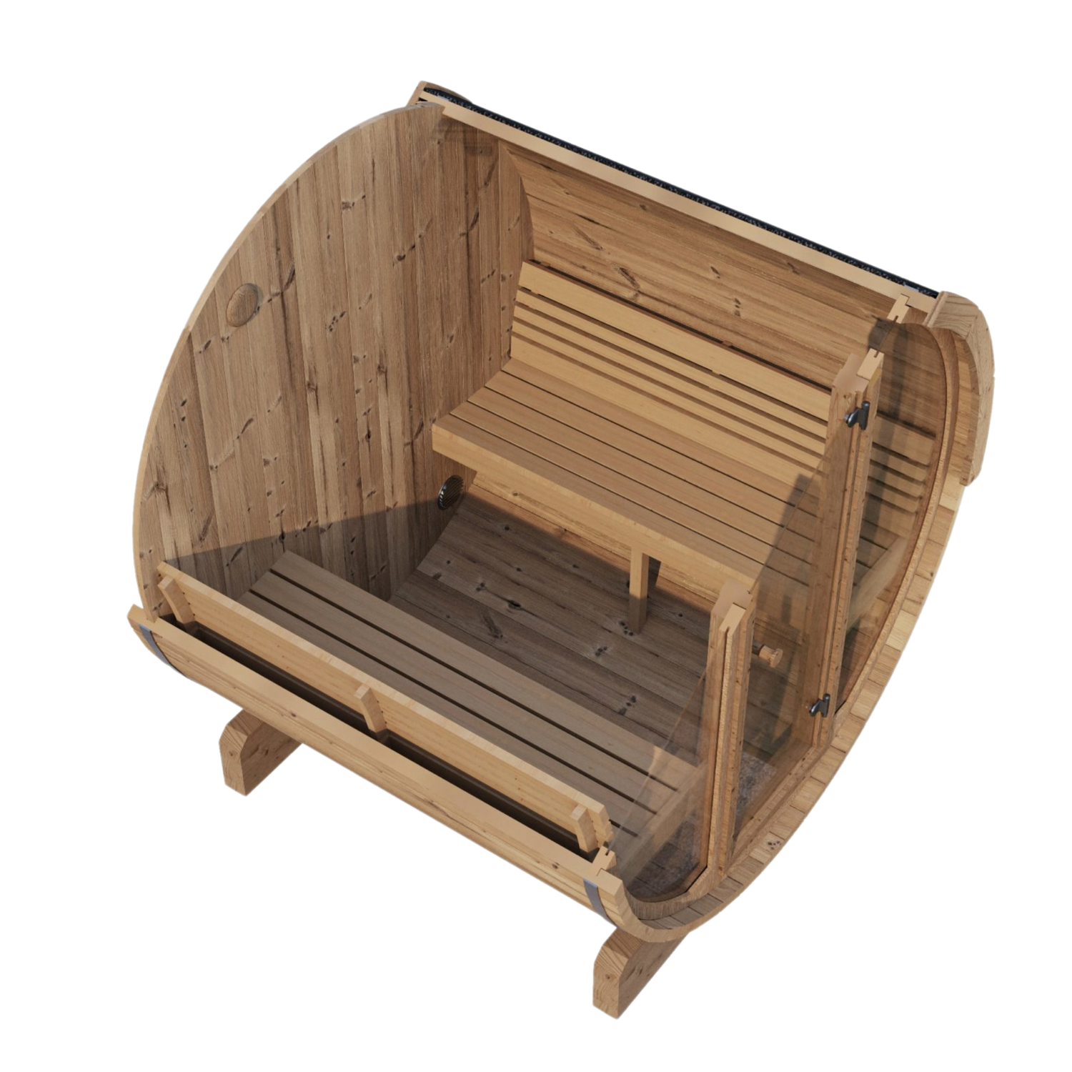 Thermo-Spruce Barrel Sauna 4-Person