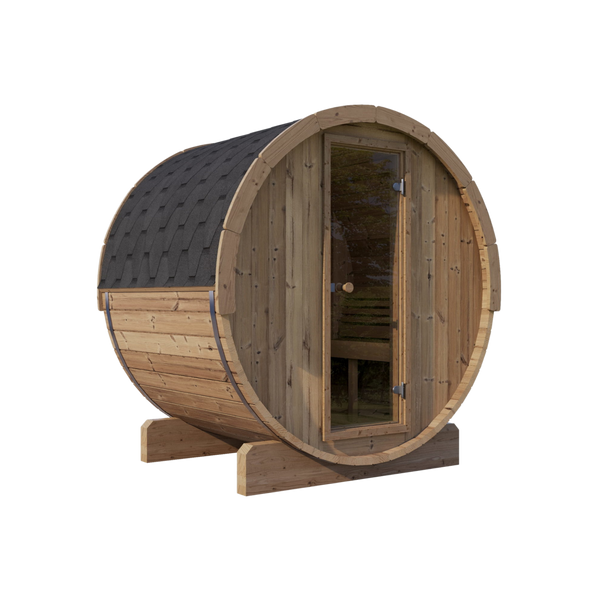 Thermo-Spruce Barrel Sauna 3-Person