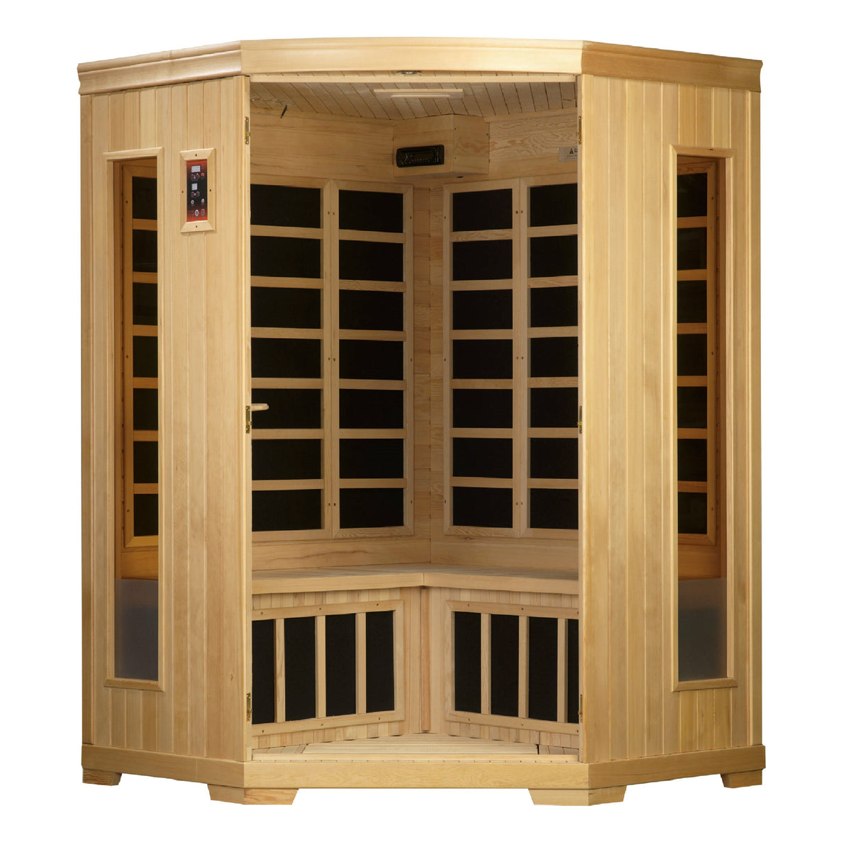 Torino 3 Person Corner Infrared Sauna