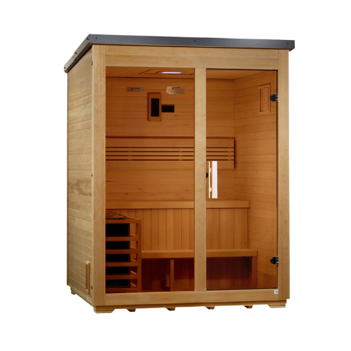 GDI Classic Outdoor Hybrid Sauna 3-Person