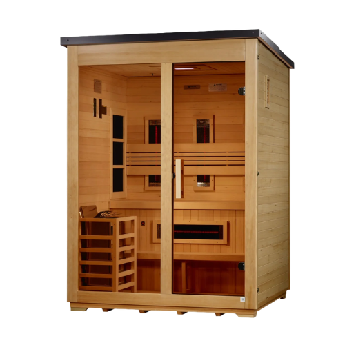 GDI Classic Outdoor Hybrid Sauna 3-Person