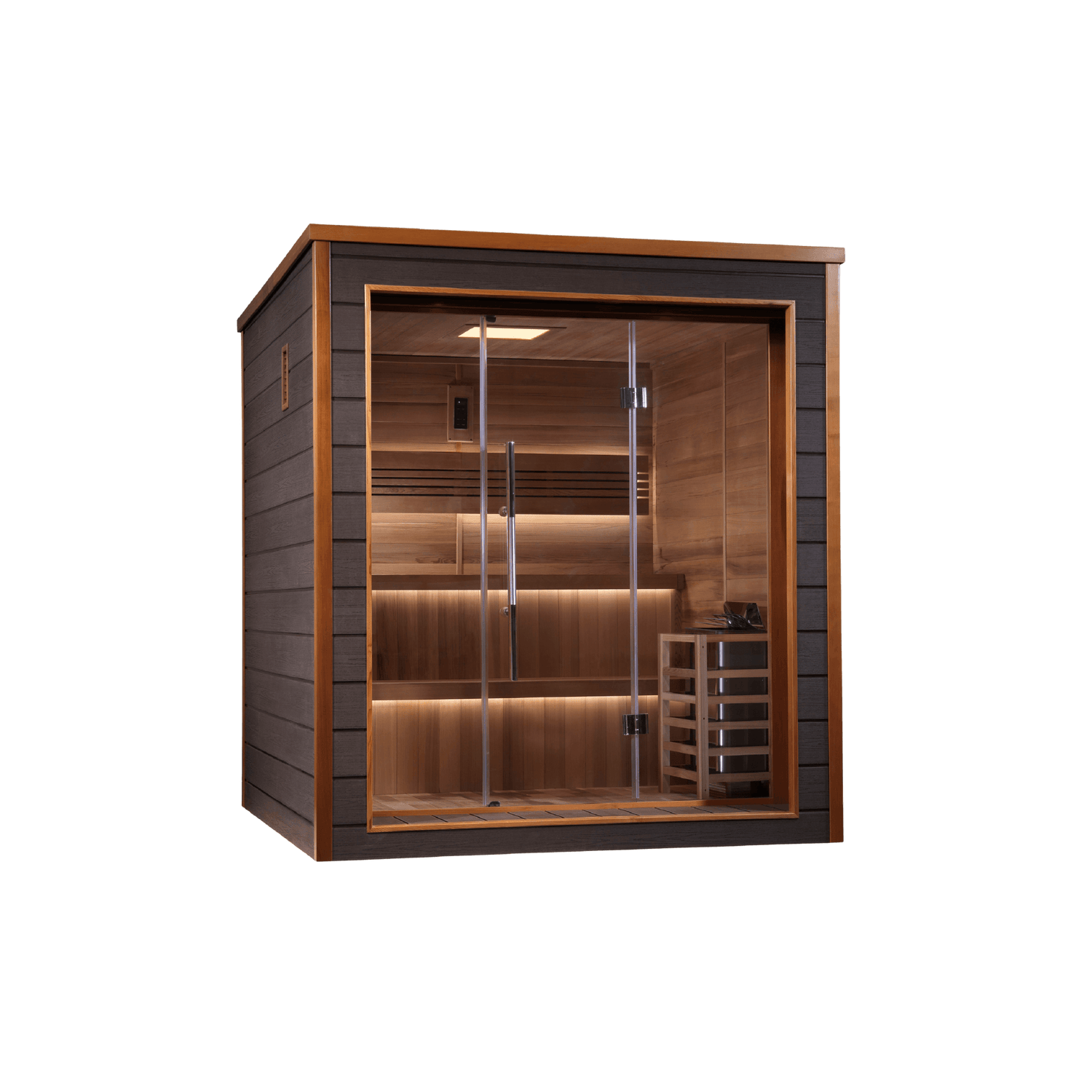 Outdoor Hybrid Sauna - Cold Plunge Guys