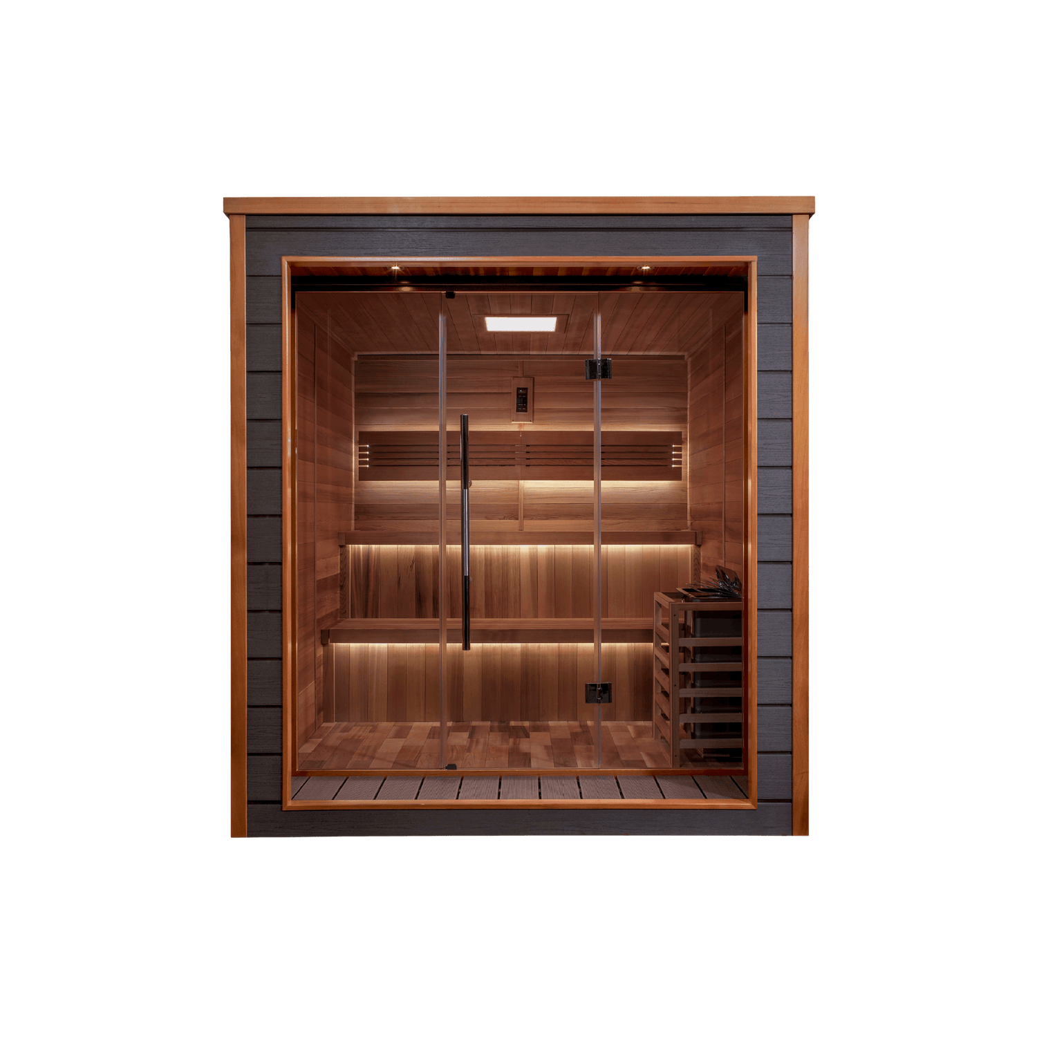 Outdoor Hybrid Sauna - Cold Plunge Guys