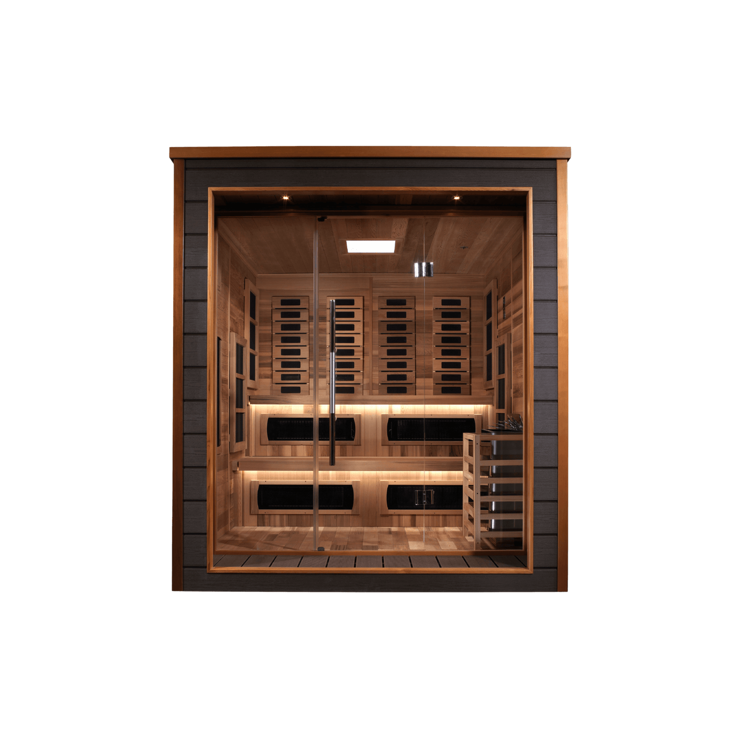 Outdoor Hybrid Sauna - Cold Plunge Guys