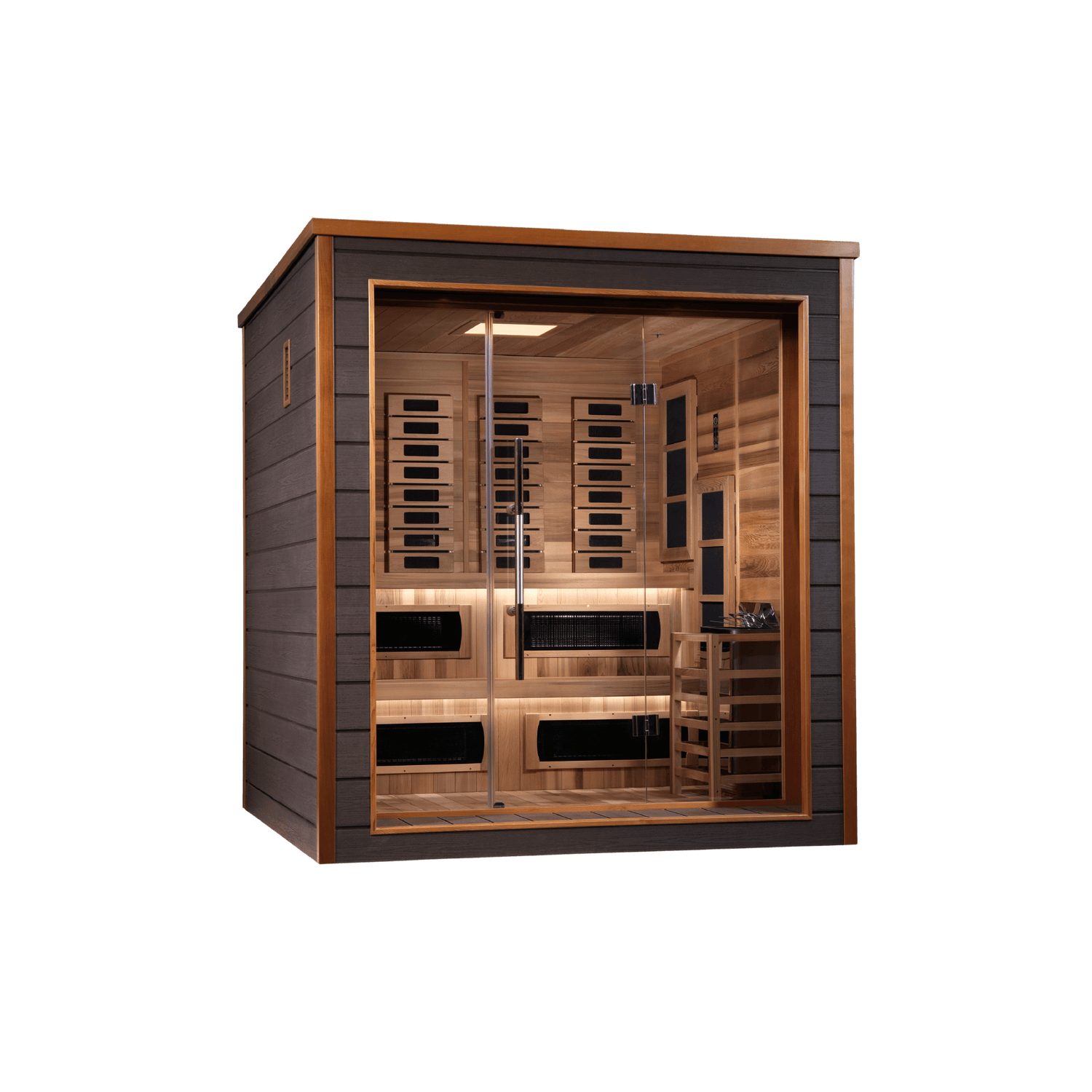 Outdoor Hybrid Sauna - Cold Plunge Guys