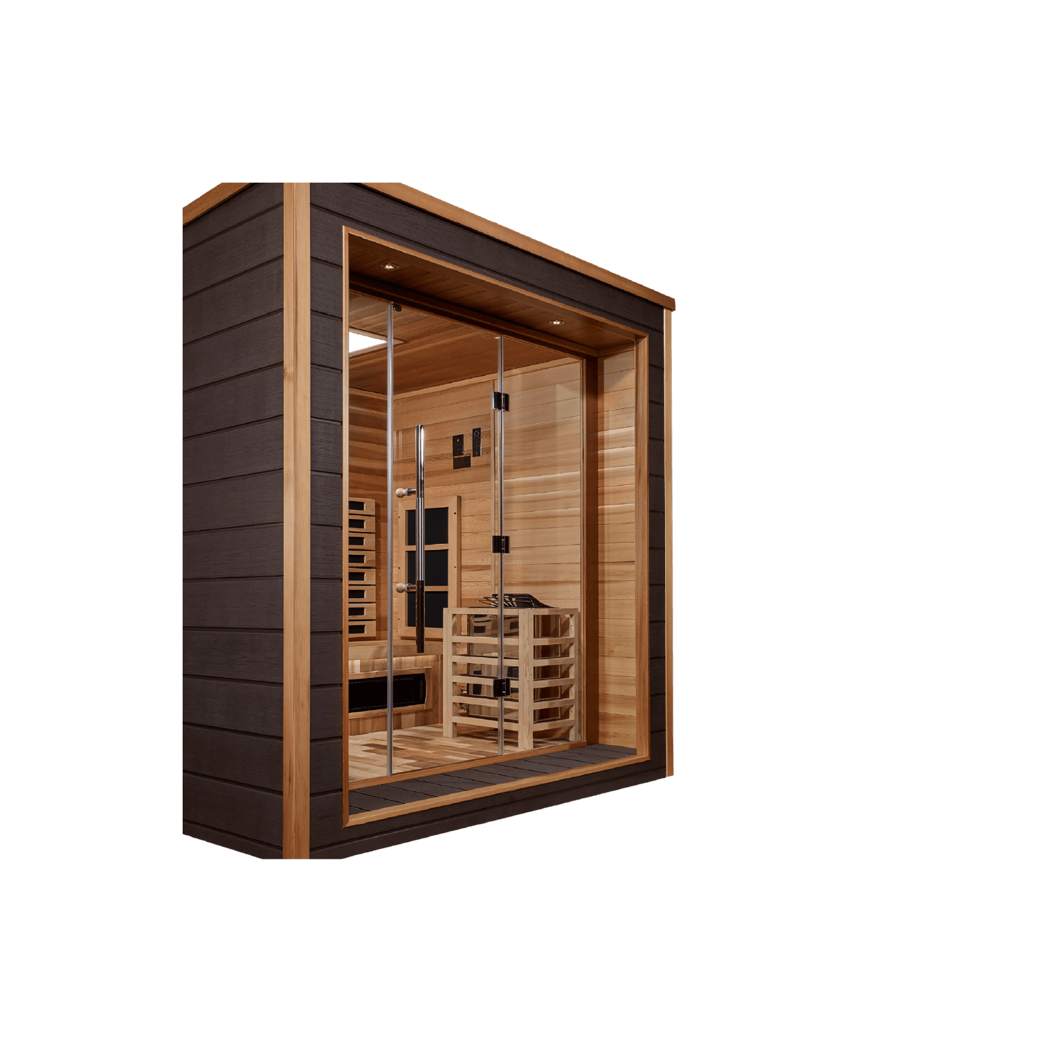 Outdoor Hybrid Sauna - Cold Plunge Guys