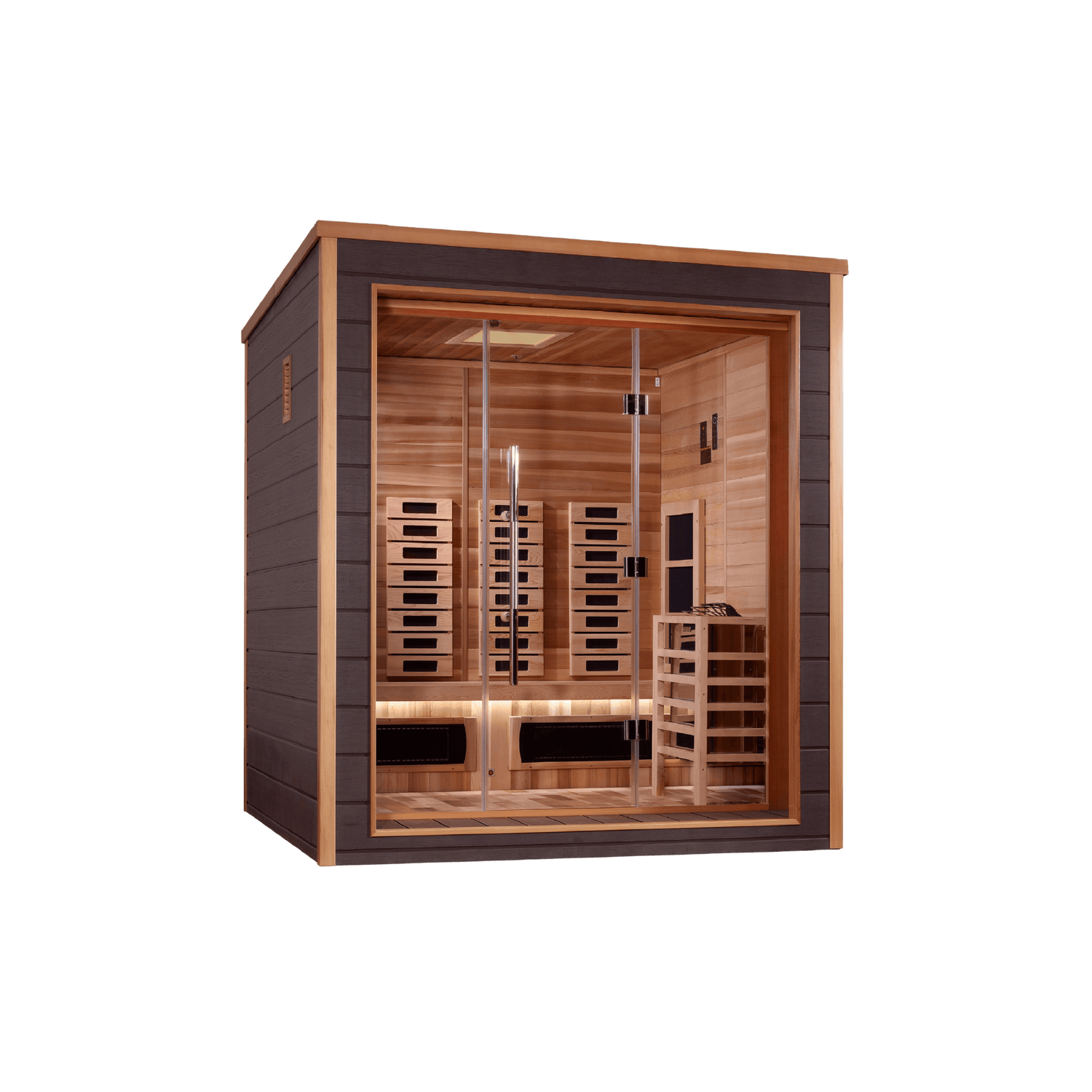 Outdoor Hybrid Sauna - Cold Plunge Guys