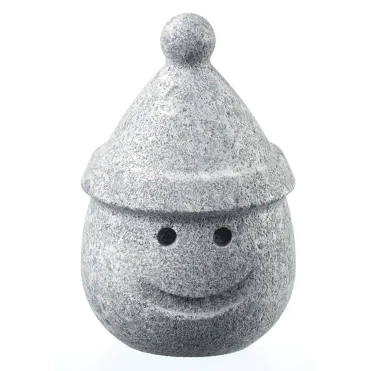 Soapstone Sauna Elf with Holiday Hat