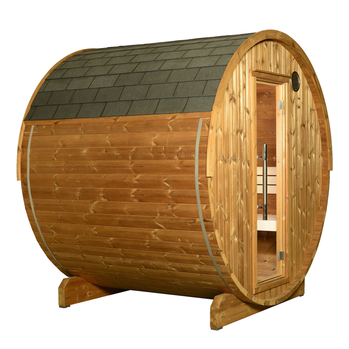 Kuuma 4-6 Person Barrel Sauna - Outdoor Saunas