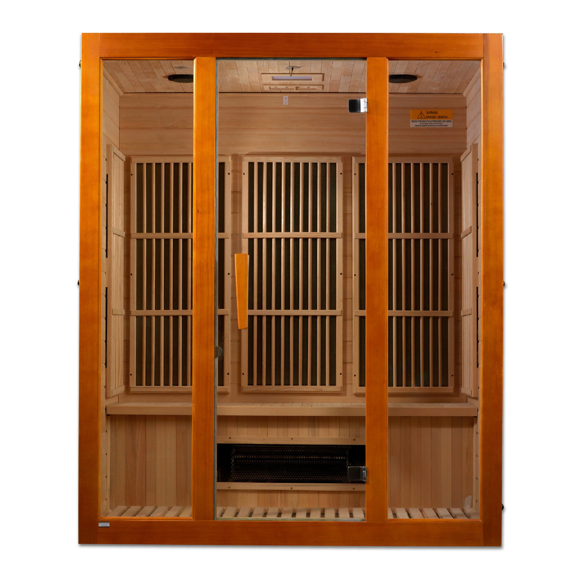 Alpine Dual Tech 3 Person Infrared Sauna