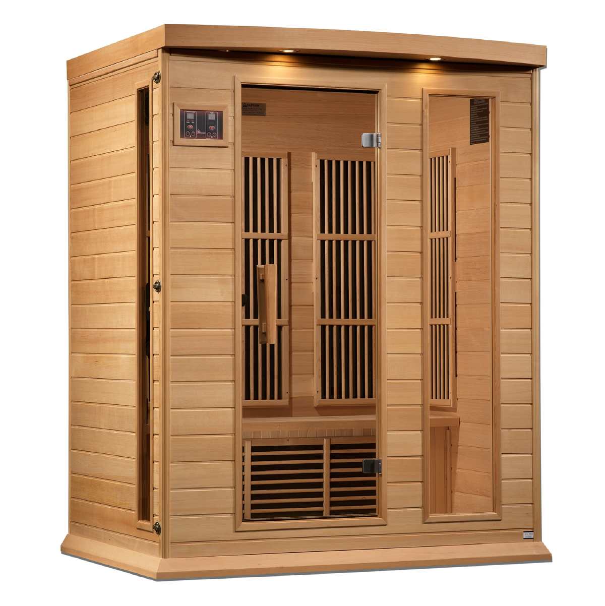 3 Person Hemlock Near Zero Infrared Sauna
