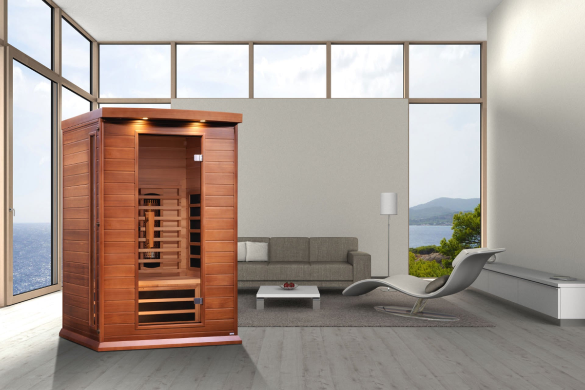 2 Person Cedar Full Spectrum Infrared Sauna