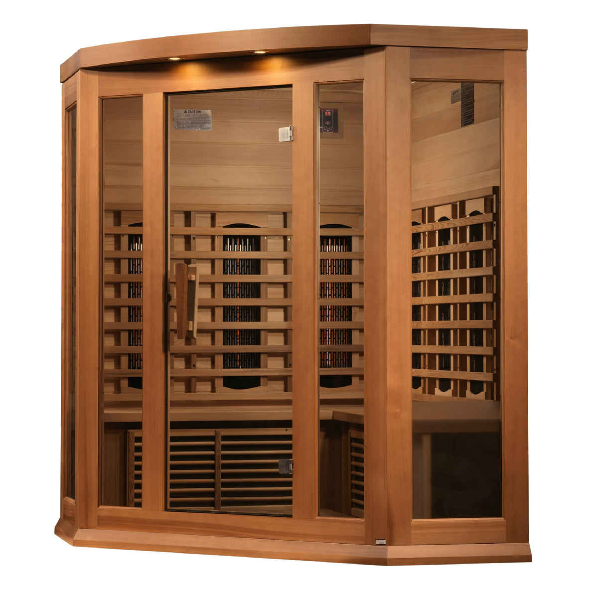 3 Person Cedar Corner Full Spectrum Infrared Sauna