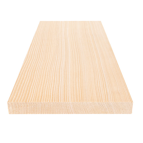 PROSAUNAS Sauna Wood 1x6 Vertical Grain, Smooth 4 Sides, Eased Edges, Hemlock