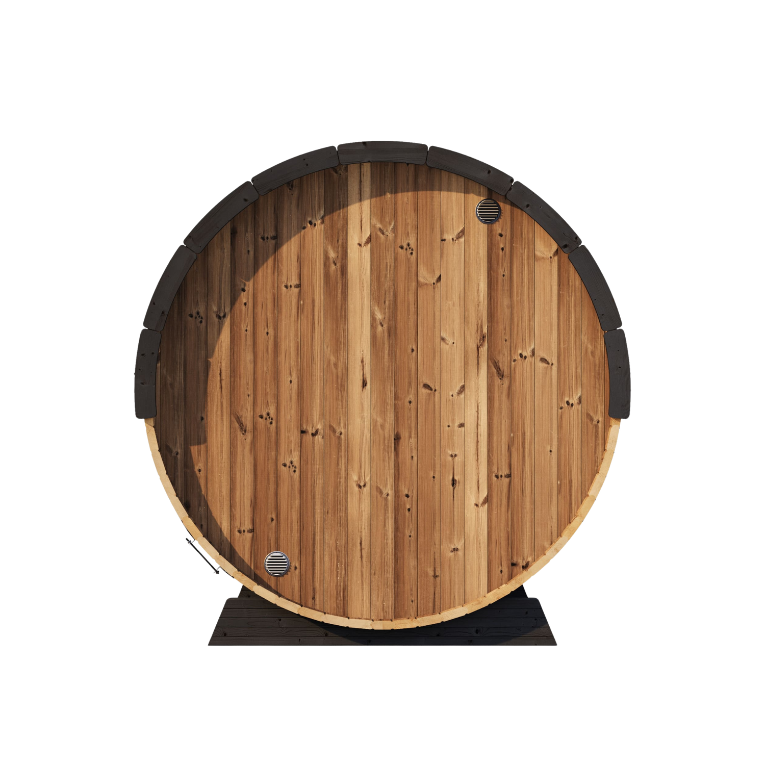 LUX Thermo-Spruce Barrel Sauna 6-Person