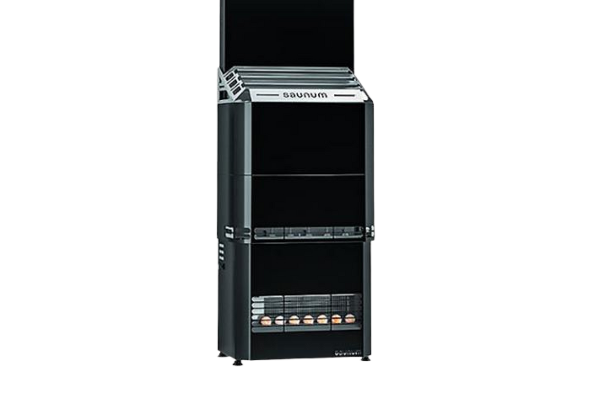Saunum AIR 7 WiFi Sauna Heater Package, 6.4kW