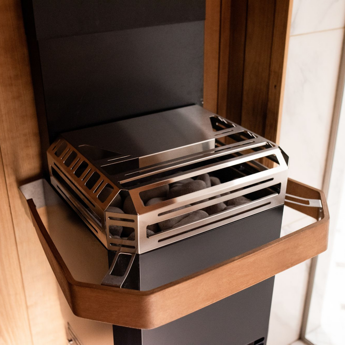 Saunum AIR L 10 WiFi Sauna Heater Package, 9.8kW