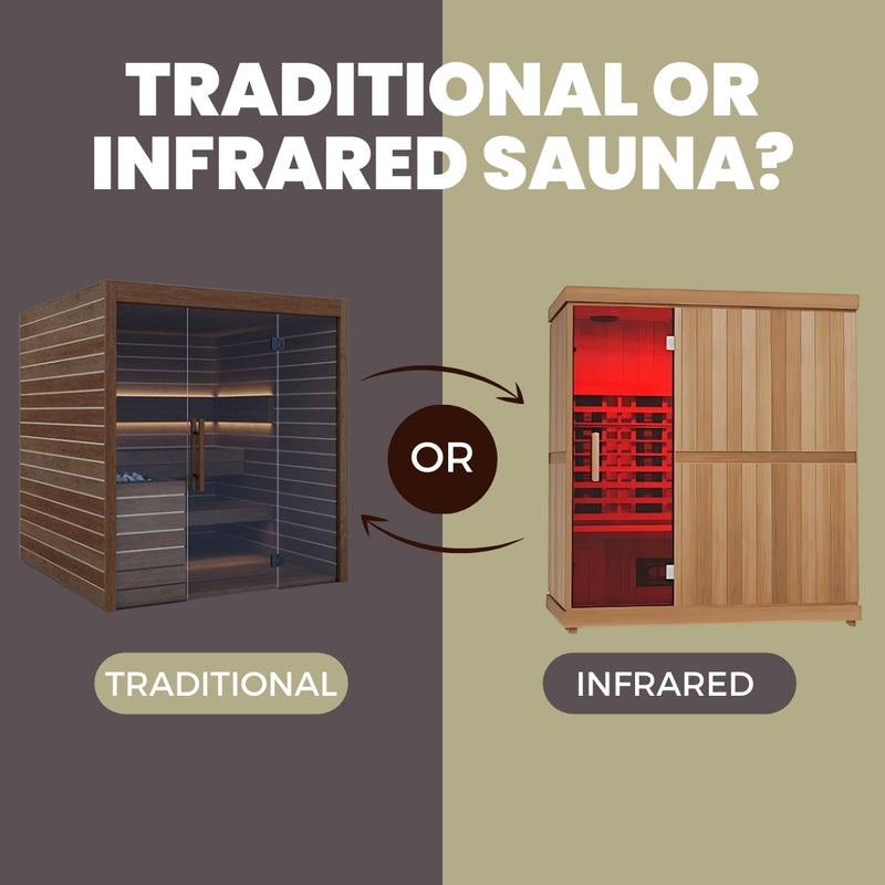 Should I Get an Infrared or Traditional Sauna?