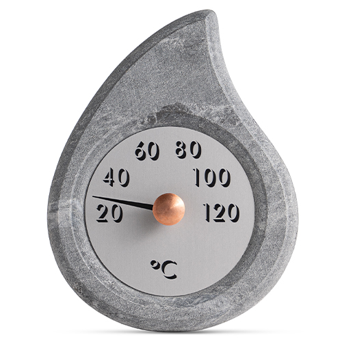 Soapstone Fahrenheit Sauna Thermometer