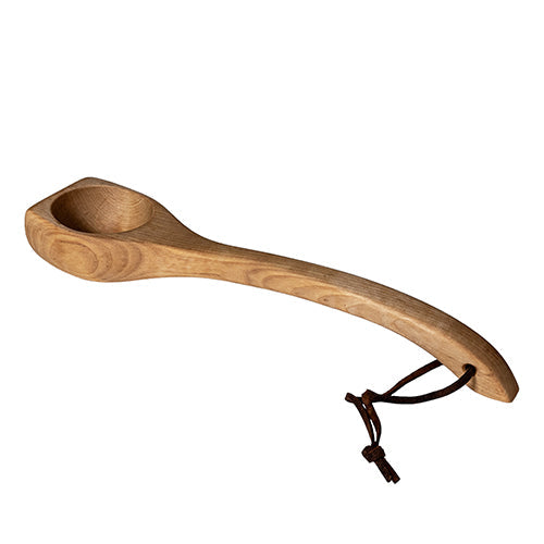 PROSAUNAS Traditional Sauna Ladle, Birch Wood