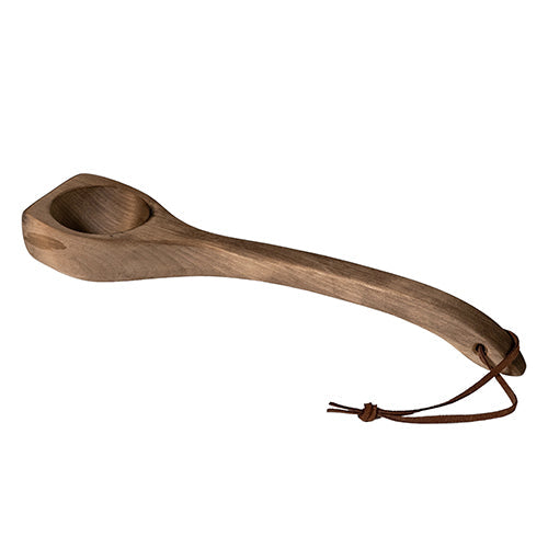 PROSAUNAS Traditional Sauna Ladle, Oiled Birch Wood