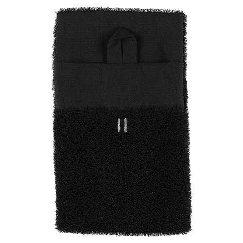 Rento Sauna Wash Mitten, Terry Linen, Black, 6