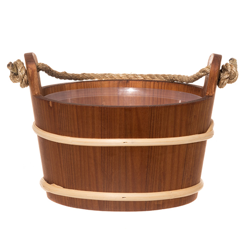 Thermo-Alder 1.1 Gallon Rope Handle Sauna Bucket
