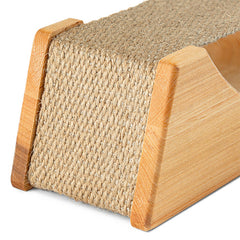 PROSAUNAS Sauna Ergo-Headrest with Cloth Neck Support, Alder Wood