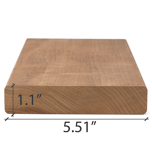 PROSAUNAS Thermo Aspen Sauna Wood, 2x6 (28mm x 140mm), Smooth 4 Sides Eased Edges, SHP Profile