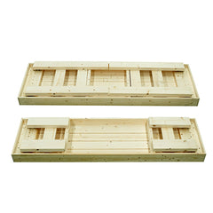 SaunaLife SaunaTrekker Cedar Bench