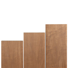 PROSAUNAS Thermo Aspen Sauna Wood, 2x6 (28mm x 140mm), Smooth 4 Sides Eased Edges, SHP Profile