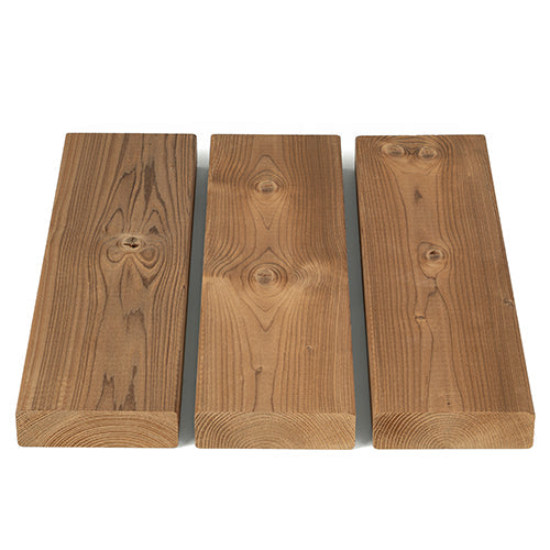 PROSAUNAS Thermo-Spruce Sauna Wood, 2x4 (26mm x 90mm), Smooth 4 Sides Eased Edges, SHP Profile