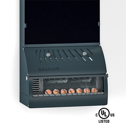 saunum climate equalizing device black