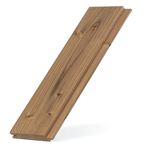 PROSAUNAS Thermo-Spruce Sauna Wood, 1x4 (15mm x 90mm), Tongue & Groove STS4 Profile