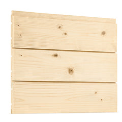 PROSAUNAS Spruce Sauna Wood, 1x4 (15mm x 90mm), Tongue & Groove Nickel-Gap, STS4 Profile