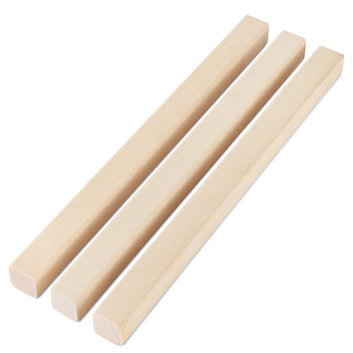 PROSAUNAS Sauna Wood, Aspen, 1x1 (21mm x 21mm), Smooth 4 Sides with Eased Edges, SHP