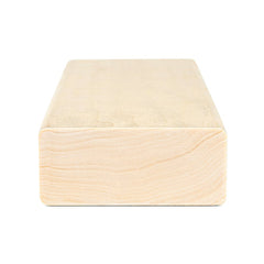 PROSAUNAS Sauna Wood, Aspen, 2x3 (28mm x 65mm), Smooth 4 Sides with Eased Edges, SHP