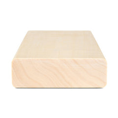 PROSAUNAS Sauna Wood, Aspen, 2x4, Smooth 4 Sides with Eased Edges, SHP