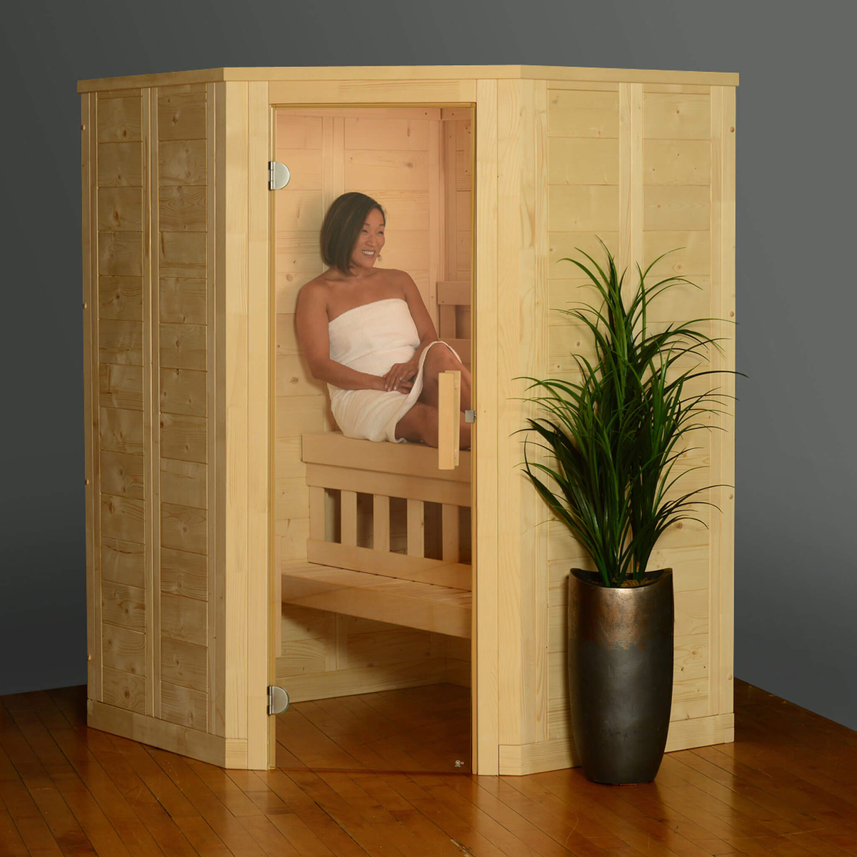 Sutton 2-person Indoor Sauna - Indoor Saunas