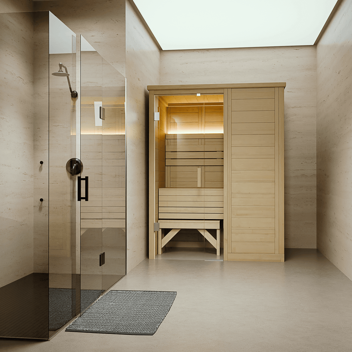 Hillsboro 2 Person Indoor Sauna - Fast Ship