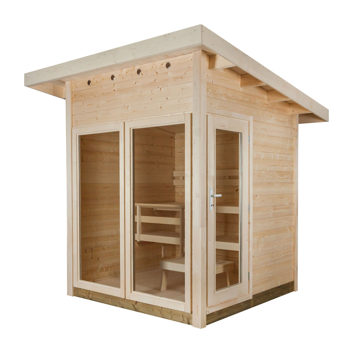View 4 Person Outdoor Sauna