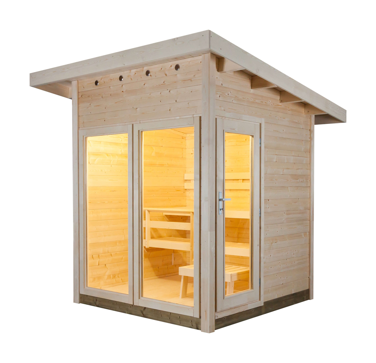 View 4 Person Outdoor Sauna