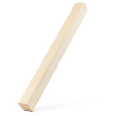 PROSAUNAS Sauna Wood, Aspen, 2x2 (28mm x 28mm), Smooth 4 Sides, Eased Edges, Trim Moulding, SHP Profile