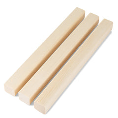 PROSAUNAS Sauna Wood, Aspen, 2x2 (28mm x 28mm), Smooth 4 Sides, Eased Edges, Trim Moulding, SHP Profile