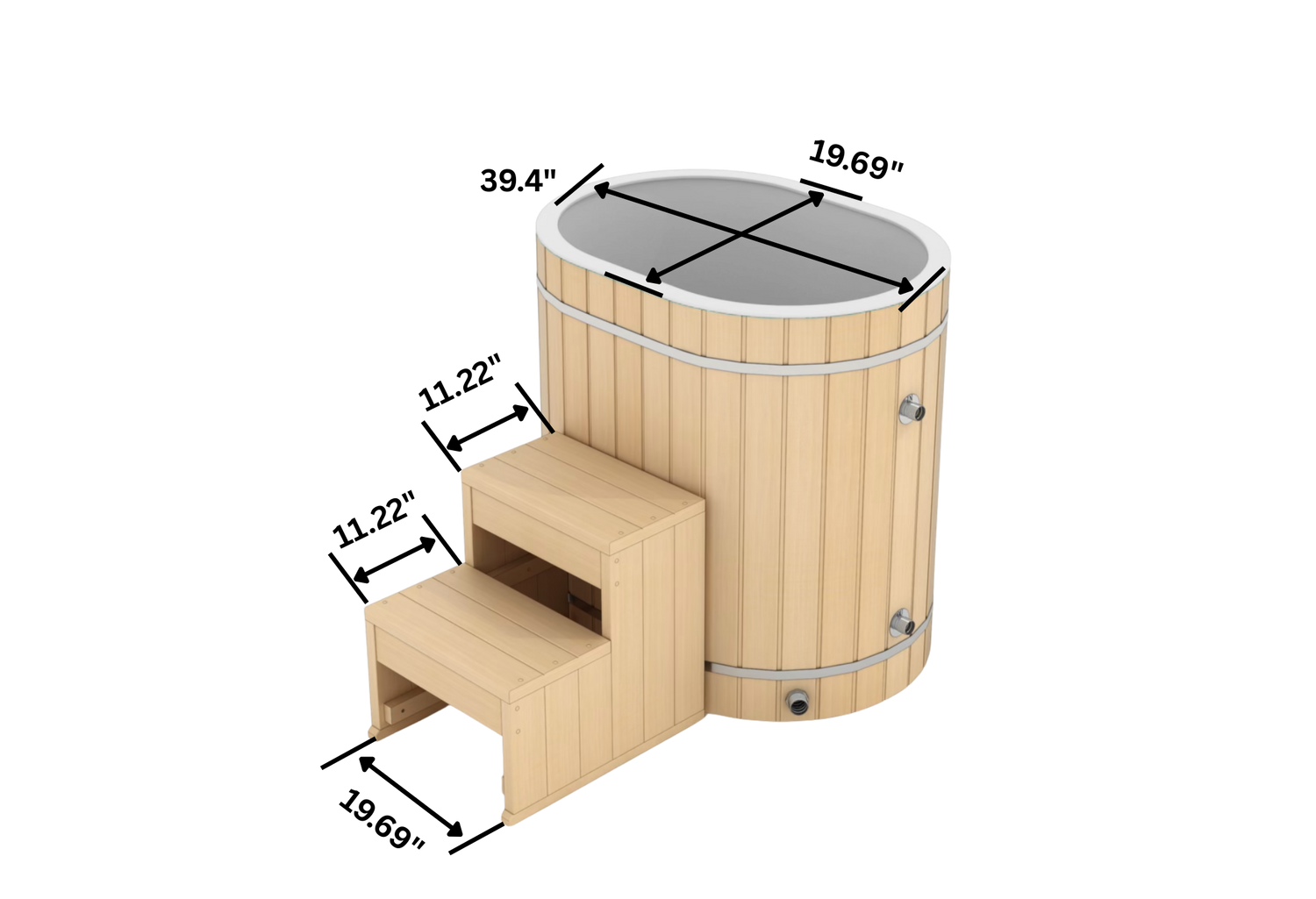 Barrel Plunge Oval
